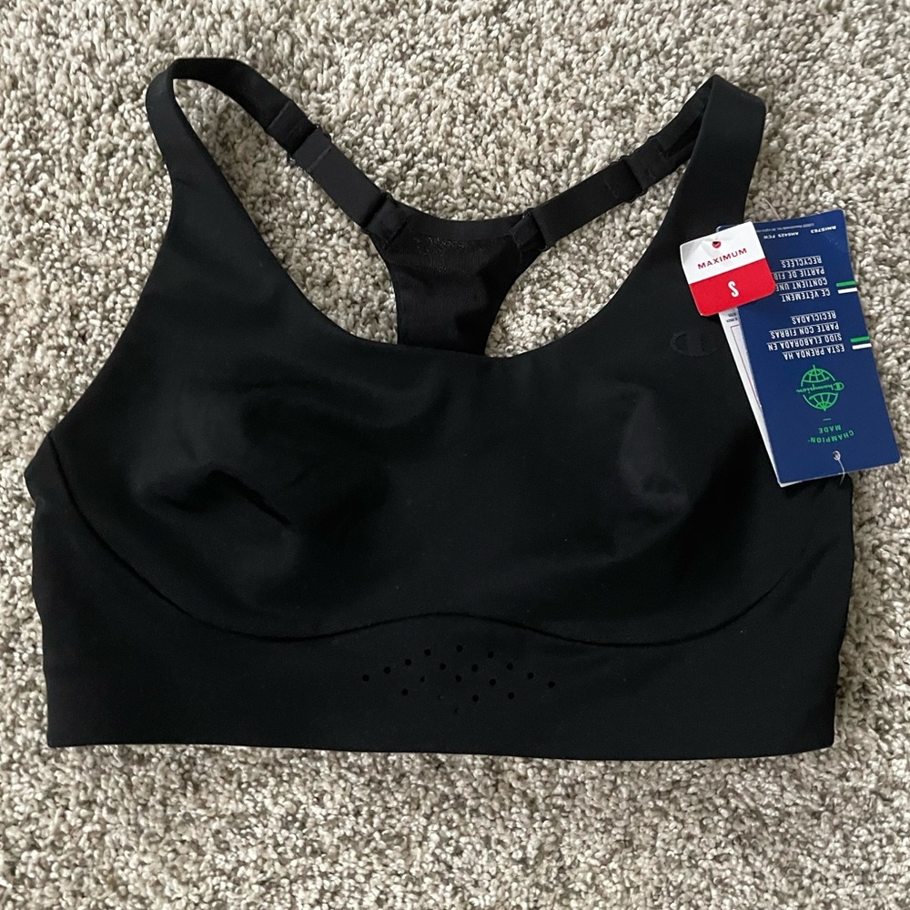 Black champion sports bra